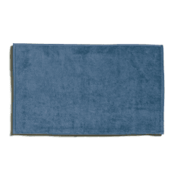 Möve Bamboo Luxe Badvorleger 50 x 80 cm aus 50% Baumwolle / 50% Viskose aus Bambus-Zellstoff, Steel Blue