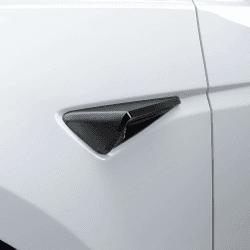Spigen Tesla Model Y 2025 Juniper Model 3 Highland 2024 2025 Seiten Kamera Abdeckung 2 Stück, Kompatibel mit Tesla Model Y Juniper 2025 und 3 Highland 2024 2025 - Carbon