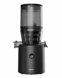 Hurom Slow Juicer | Entsafter Gemüse und Obst | H320N | Elektrische Kaltpresse | Ruhiger Motor | Leicht zu Reinigen mit Großem Behälter und Siebfilter 2L | 200 Watt | BPA Frei | Schwarz