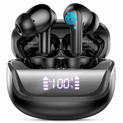 Bluetooth Kopfhörer, Kopfhörer Kabellos Bluetooth 5.4, In Ear Kopfhörer mit ENC Noise Cancelling Mics, 50 Std Spielzeit Kabellose Kopfhörer mit HiFi Stereo, IP7 Wasserdicht Ohrhörer USB-C, LED-Anzeige