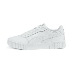 PUMA Damen Carina 2.0 Sneaker 38.5 EU Puma White Puma White Puma Silver