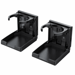 AUTOUTLET 2X Auto Getränkehalter, Dosenhalter Flaschenhalter Becherhalter für Boot KFZ, Unterarm verstellbar, Also fürTasse Rollstuhl Wagen, Universal Folding Drink Holders