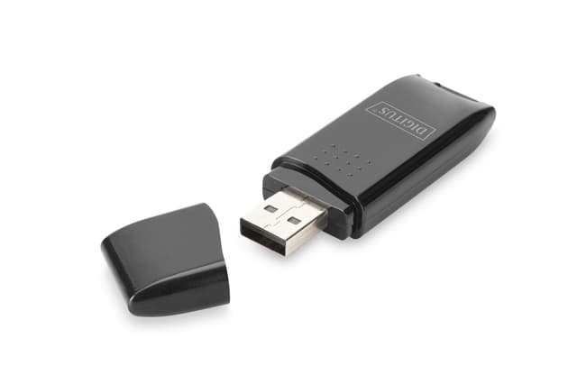 ASSMANN DIGITUS DA-70310-3 USB 2.0 Multi Card Reader, schwarz