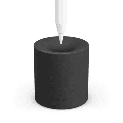 🎨 elago Silikonständer für Apple Pencil Pro und Tablet-Stylus | Schwarz