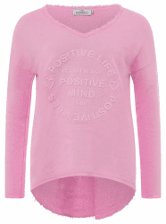 Zwillingsherz Sweatshirt Positiv für Damen Frauen - Hochwertiger Baumwoll Pullover Hoodie 🌟