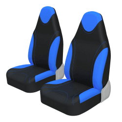 🚗 AUTOYOUTH Autositzbezüge Kreative Rennsport-Stil, Blau