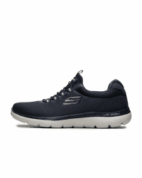 🔥 Super Deal: Skechers Summits Sneaker für Herren 44 EU Navy Mesh Trim!