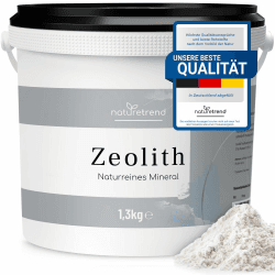Naturetrend Zeolith Pulver 1,3kg - Naturrein & Premium-Qualität 🌱