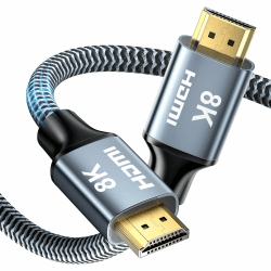 🔥 Deal! CABNEER 8K HDMI 2.1 Kabel 6m - Hoch Geschwindig 48Gbps - Dolby eARC HDR Kompatibel
