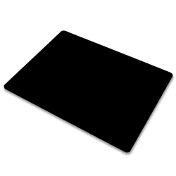 🖱️ OcioDual Mauspad Mausunterlage 22 x 18 cm Schwarz 🖱️