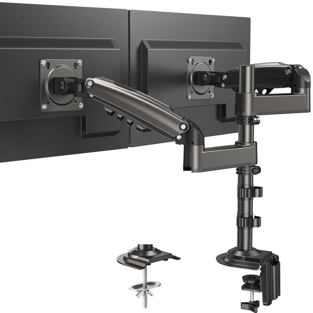 🖥️ HUANUO Monitor Halterung 2 Monitore für 13-32 Zoll Bildschirm 🖥️
