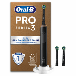 🦷 Oral-B Pro Series 3 Plus Edition Elektrische Zahnbürste 🖤