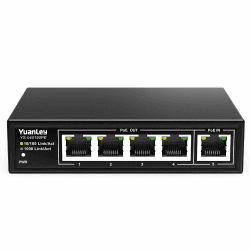 YuanLey 5-Port PoE-Extender Gigabit 🌟