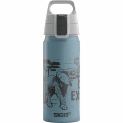 🐘 SIGG Alu Trinkflasche Kinder - WMB ONE - 0,6L - Für Kohlensäurehaltige Getränke Geeignet