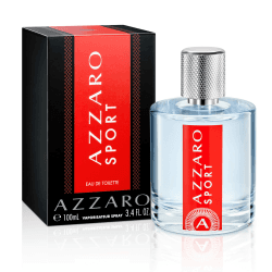 Azzaro Sport Parfüm für Herren 👨‍🦰 | Eau de Toilette pour Homme 🚿 | Vaporisateur/Spray 💨 | Langanhaltend ⏳ | Würzig-frischer Männer Duft 🌿 | 100ML
