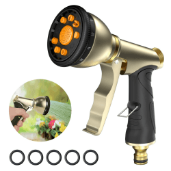 🌿🚿 Garten Handbrause Wasserspritze aus 100% robustem Metallgehäuse - Multifunktional und langlebig!