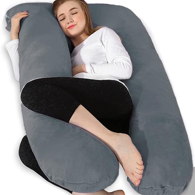 🤰🌙 Chilling Home Schwangerschaftskissen U Form Seitenschläferkissen 🌙🤰