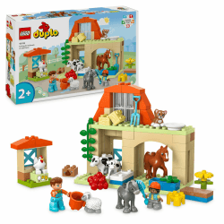 🐎🐄🐑 LEGO DUPLO Tierpflege auf dem Bauernhof 10416 - Spielzeug für Kinder ab 2 Jahre
