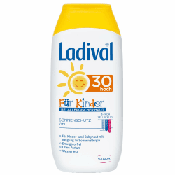 🌞 Ladival Kinder Sonnenschutz Gel LSF 30 - Sonnenallergie geeignet 🌿