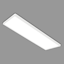 BRILONER - Flache LED Deckenlampe mit indirektem Licht 58x20x3 cm - Weiß 🌟