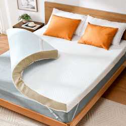 PERLECARE Topper 140x200cm, 7.5cm Zwei Härtegrade Matratzentopper 🌟