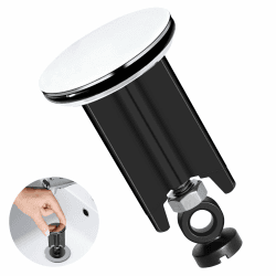 Angebot: kurkip Universal Waschbeckenstöpsel 40mm Chrom Abflussstopfen 🚰🔧