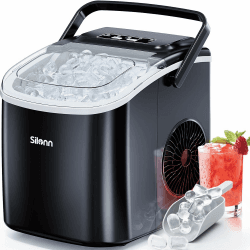 Silonn Eiswürfelmaschine mit Tragegriff 😎🧊