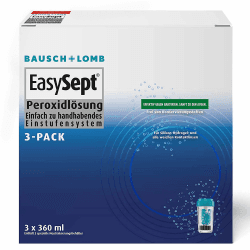 👁️🔬 Bausch + Lomb EasySept Peroxidlösung Kontaktlinsenreiniger Angebot! 👀