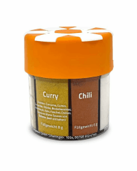 ration1 Gewürzstreuer XXL 6 in 1 Set 🧂🌶️🍛 für Camping und Outdoor