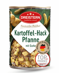 🥔🥒 DREISTERN Kartoffelpfanne 400g 🍲 Herzhaftes Fertiggericht aus Deutschland! 🇩🇪