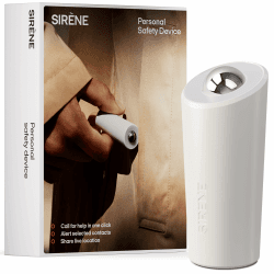 🚨🔒 Ooono Sirène - Intelligenter Taschenalarm [MIT APP LIVE-STANDORT] - Persönlicher Alarm für Frauen, Männer & Kinder
