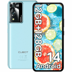 📱 CUBOT A10 Handy Ohne Vertrag, 12(4+8) GB+128GB/1TB, Android 14 Smartphone Günstig 🎉