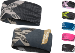🏃‍♀️🚴‍♂️ Atmungsaktives Sport Stirnband Damen & Herren 🌬️ - schnelltrocknendes Kopfband zum Wenden - leichtes & elastisches Haarband, winddichtes Schweißband Stirn