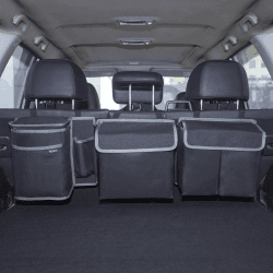🚗 Vicera Kofferraum Organizer mit Klett – Große Kofferraumtasche für SUV, Kombi, Bus, Vans