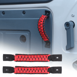 DIYUCAR Auto-Hecktürgriff-Verkleidung | Ineos Grenadier 2020–2024 | Autozubehör (rot) 🚗