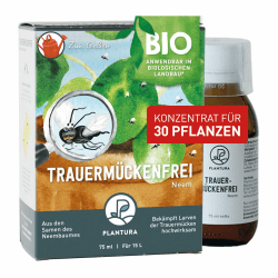 🌿🪰 Plantura Bio-Trauermückenfrei Neem, hochwirksames Gießmittel 🪰🌿