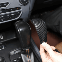 🚗🔧 DIYUCAR ABS-Kunststoff-Abdeckung für Ford Ranger Everest Endeavor T6 T7 2015–2019, Innenzubehör (Kohlefaser)