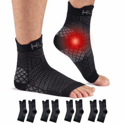HUEGLO 4Paar Sprunggelenkbandage 🏃‍♂️🏐