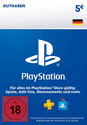 🎮 5€ PlayStation Store Guthaben | PSN Deutsches Konto [Code per Email] 💳