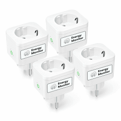 Meross WLAN Steckdose mit Strommessung 16A, Smart Home Zeitschaltuhr Steckdose ⚡📣