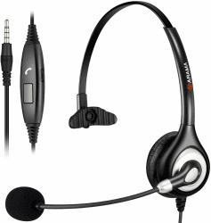 🎧 Arama Headset Handy mit Mikrofon Noise Cancelling & Lautstärkeregler - Sonderangebot!