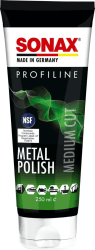 SONAX PROFILINE MetalPolish (250 ml) 🌟 Metallpolitur für alle metallischen Oberflächen 🚗