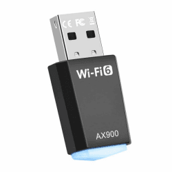🚀 AX900 USB WLAN Stick - Dual Band 2.4GHz/5GHz WiFi 6 Adapter für PC/Desktop/Laptop