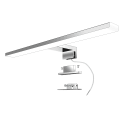 Aogled Led Spiegelleuchte Badezimmer 40 cm 10W 820LM 230V Neutralweiß 4000K