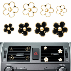 🌼 8 Stücke Gänseblümchen Deko Car Air Vent Clips 🌸