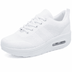 Sisttke Sneaker Damen Outdoor 🌿 Leicht Atmungsaktive Plateau Turnschuhe