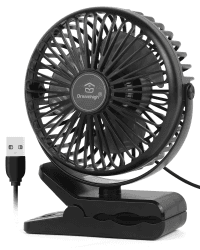 Dreamhigh® Mini USB Ventilator - 360° Drehung Tragbarer Clip Ventilator 🌬️