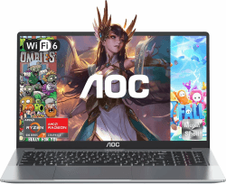 AOC Gaming Laptop AMD Ryzen7 5825U | 16,1 Zoll Backlit Keyboard | 16GB DDR4 512GB SSD Notebook