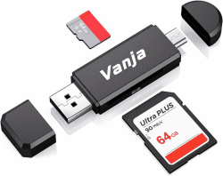 Vanja SD Kartenleser, USB Card Reader 📸📱