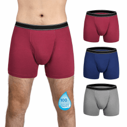TIICHOO Inkontinenz Slip Herren Waschbar Regelmäßige Saugfähigkeit 100ml 3er Pack